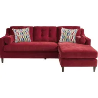 Hanover Ruby Chenille Sleeper Chaise Sofa