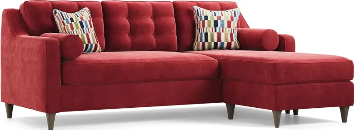 Hanover Ruby Chenille Sleeper Chaise Sofa