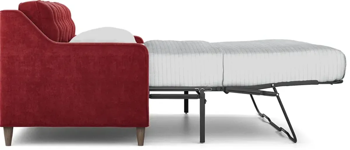 Hanover Ruby Chenille Sleeper Chaise Sofa