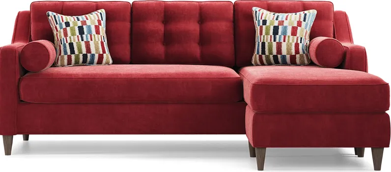 Hanover Ruby Chenille Gel Foam Sleeper Chaise Sofa