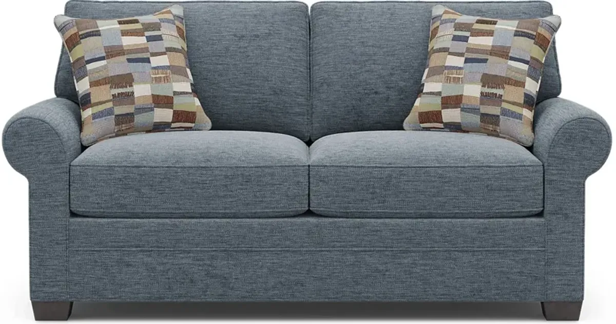 Bellingham Indigo Sleeper Apartment Sofa