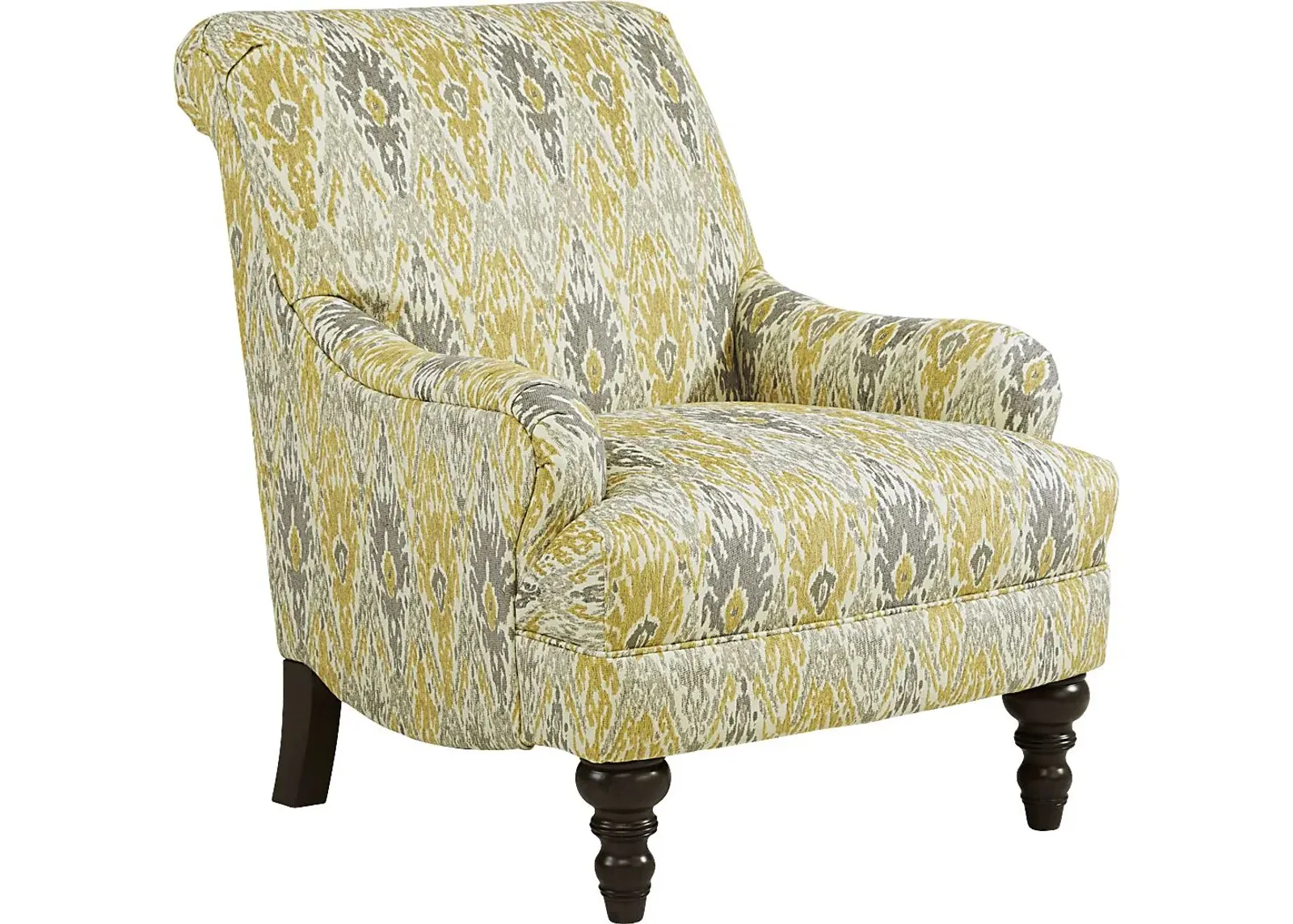 Cindy Crawford Home Greenwich Pointe Maize Accent Chair