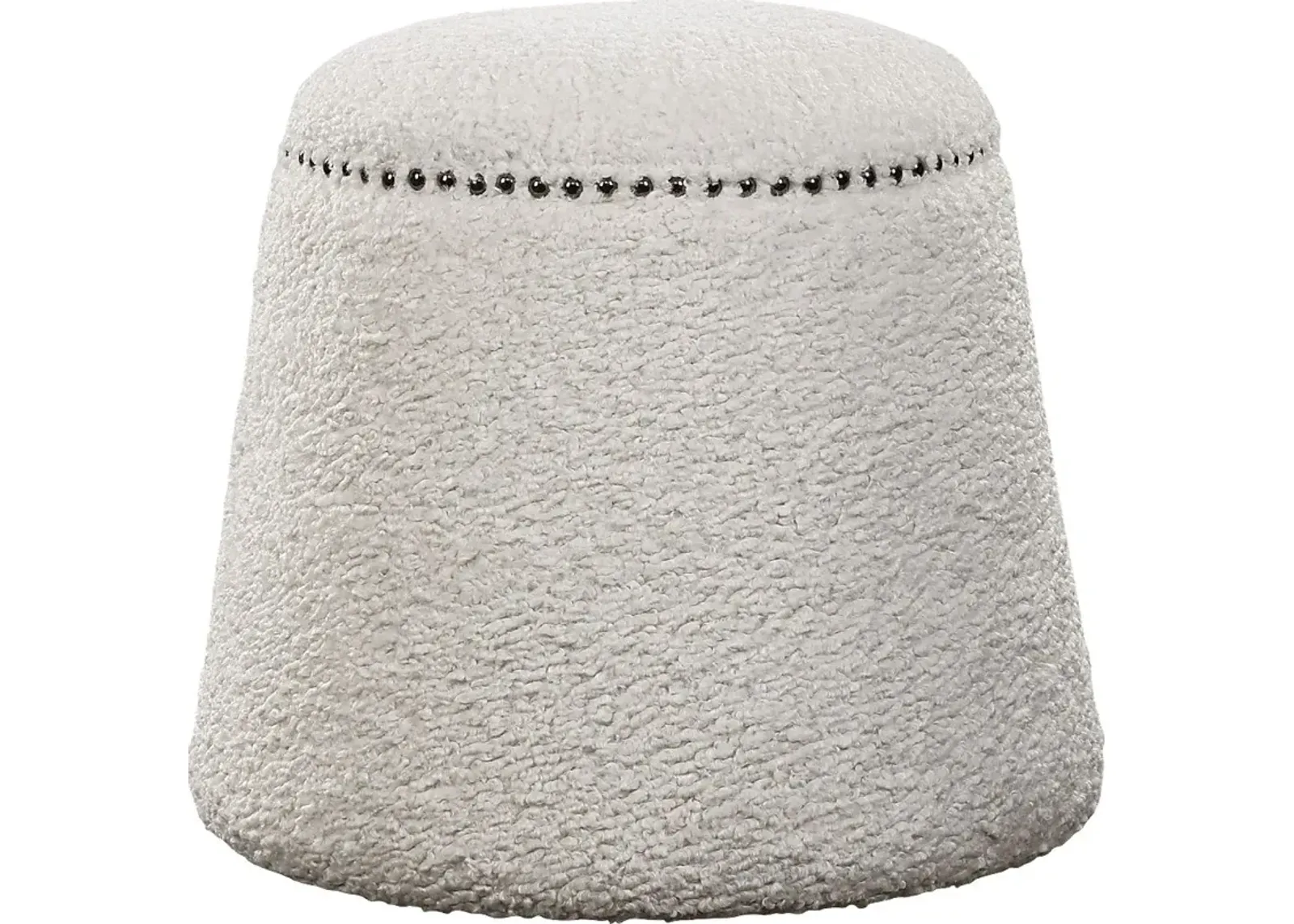 Chaselton White Ottoman