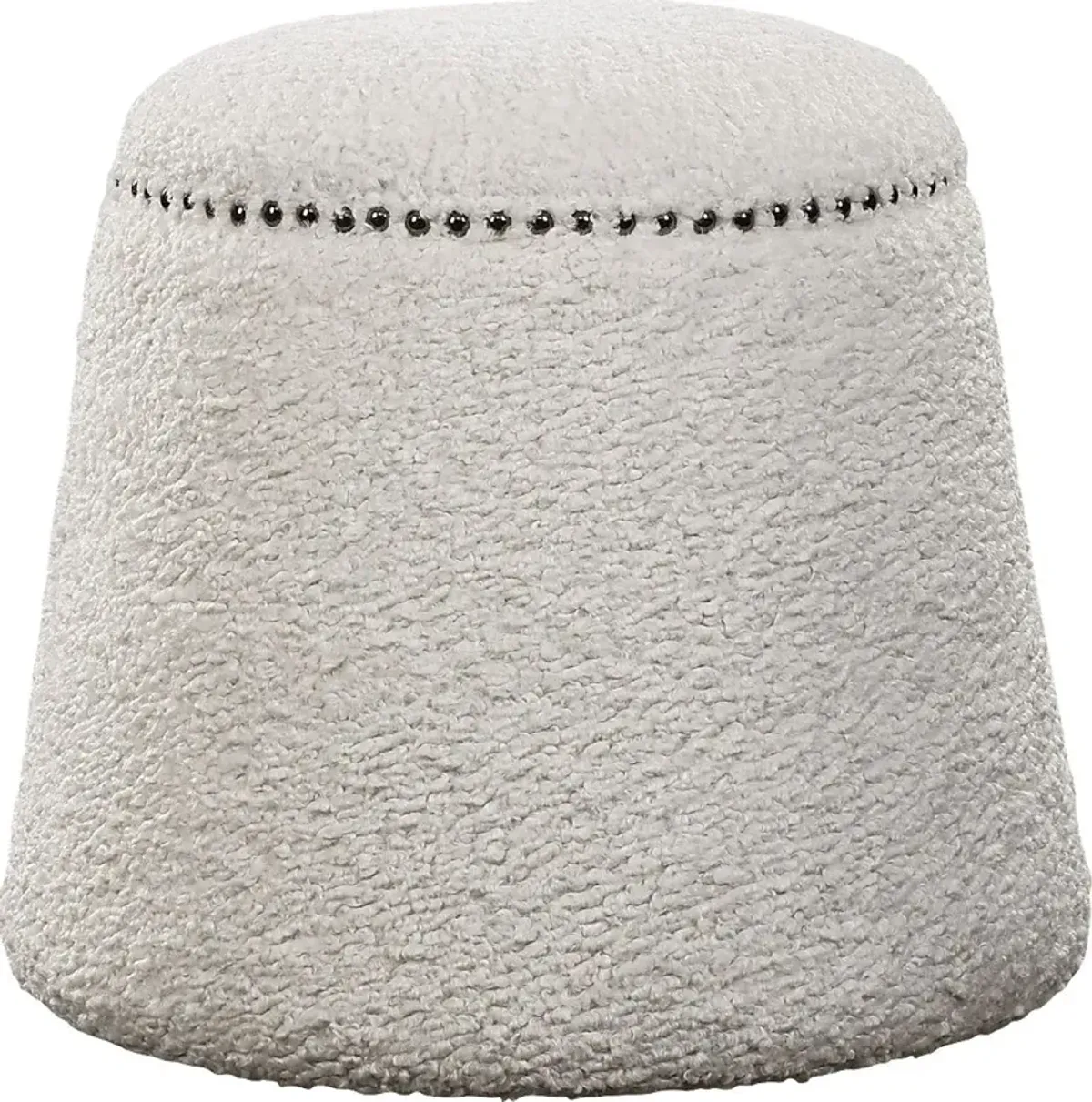 Chaselton White Ottoman