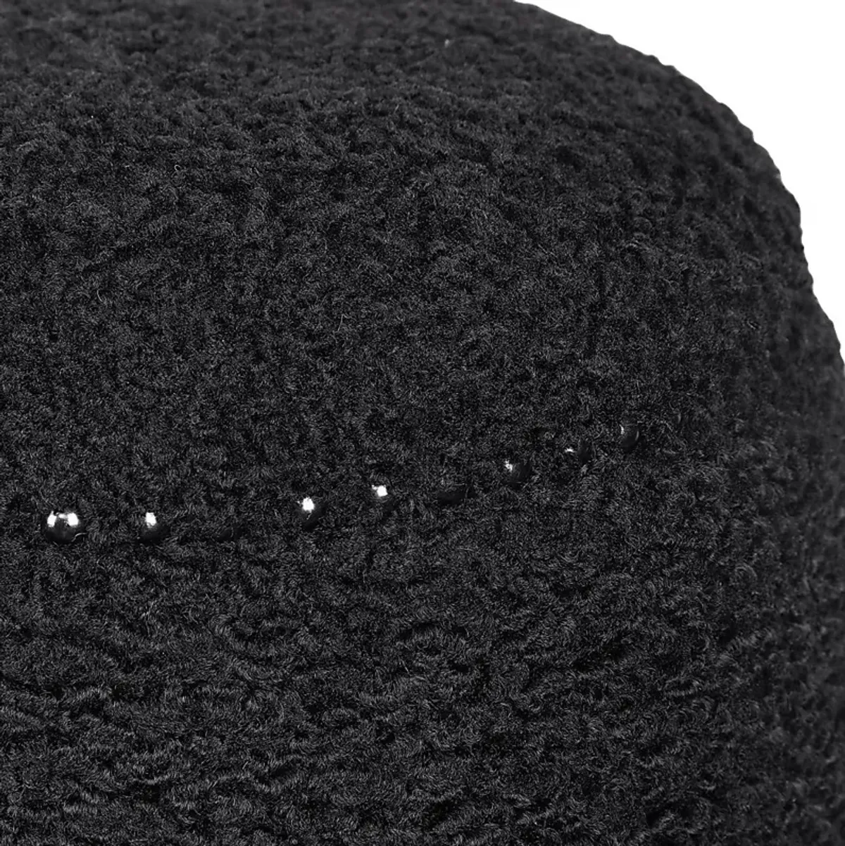 Chaselton Black Ottoman