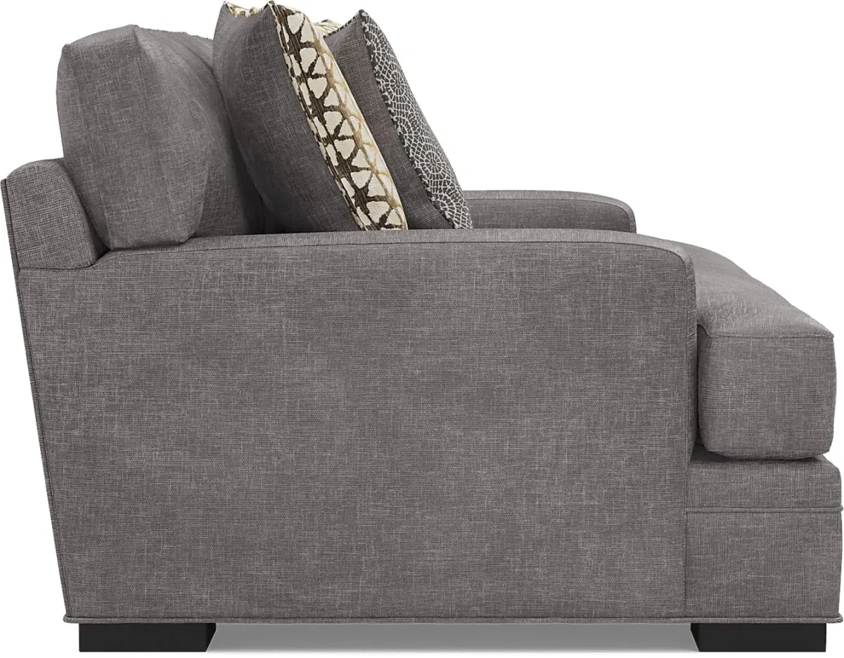 Palm Springs Silver 5 Pc Living Room