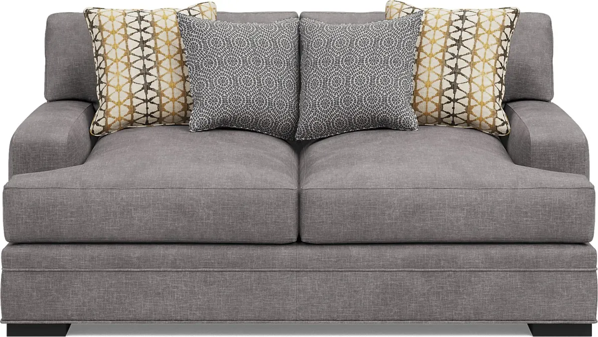 Palm Springs Silver 5 Pc Living Room