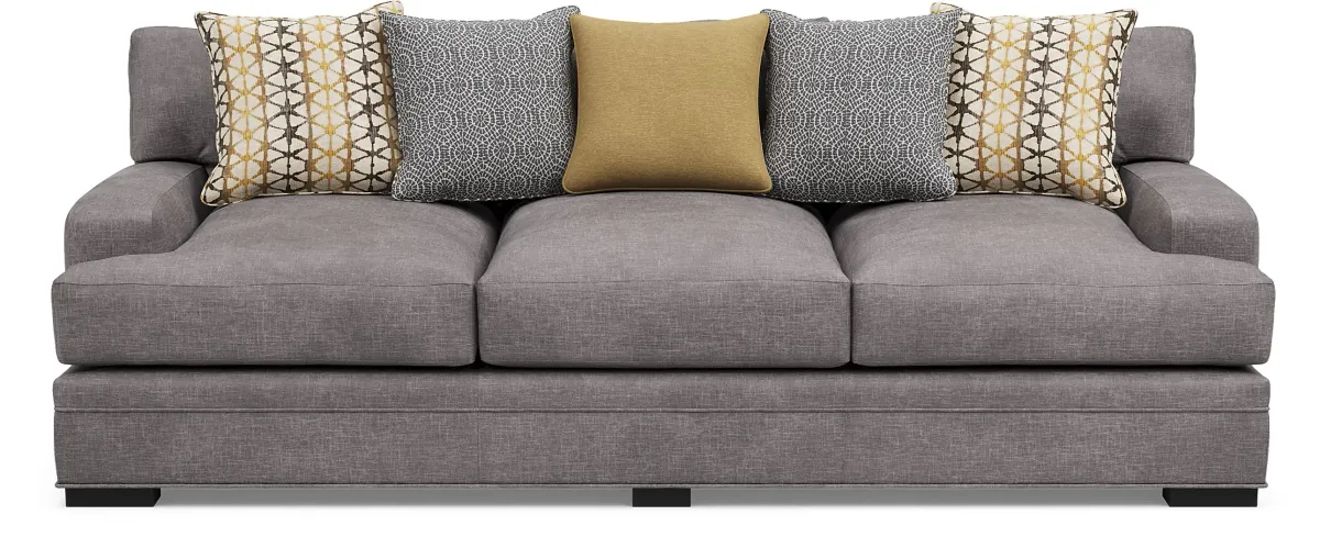 Palm Springs Silver 5 Pc Living Room