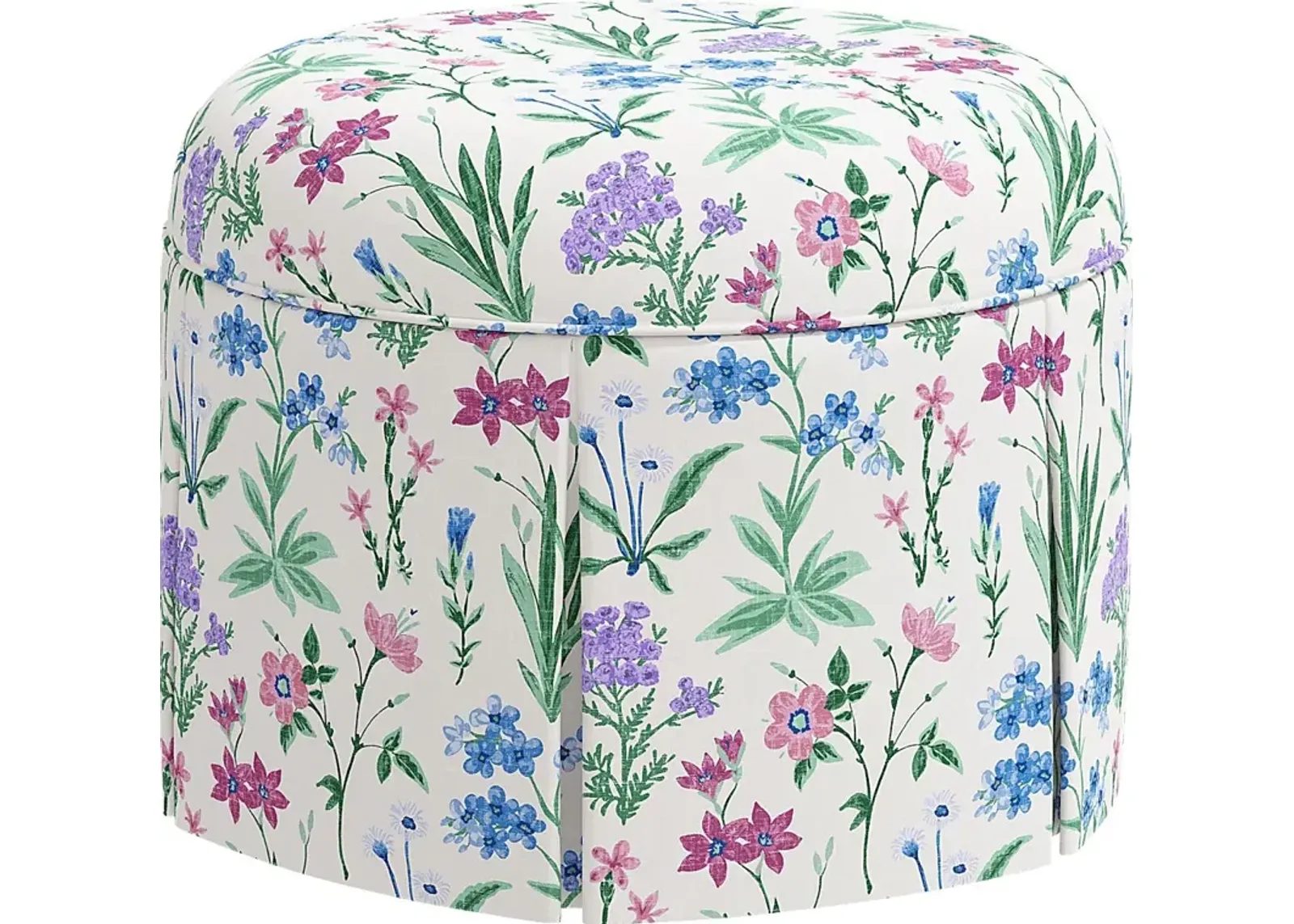 Aquaflor Blue Ottoman