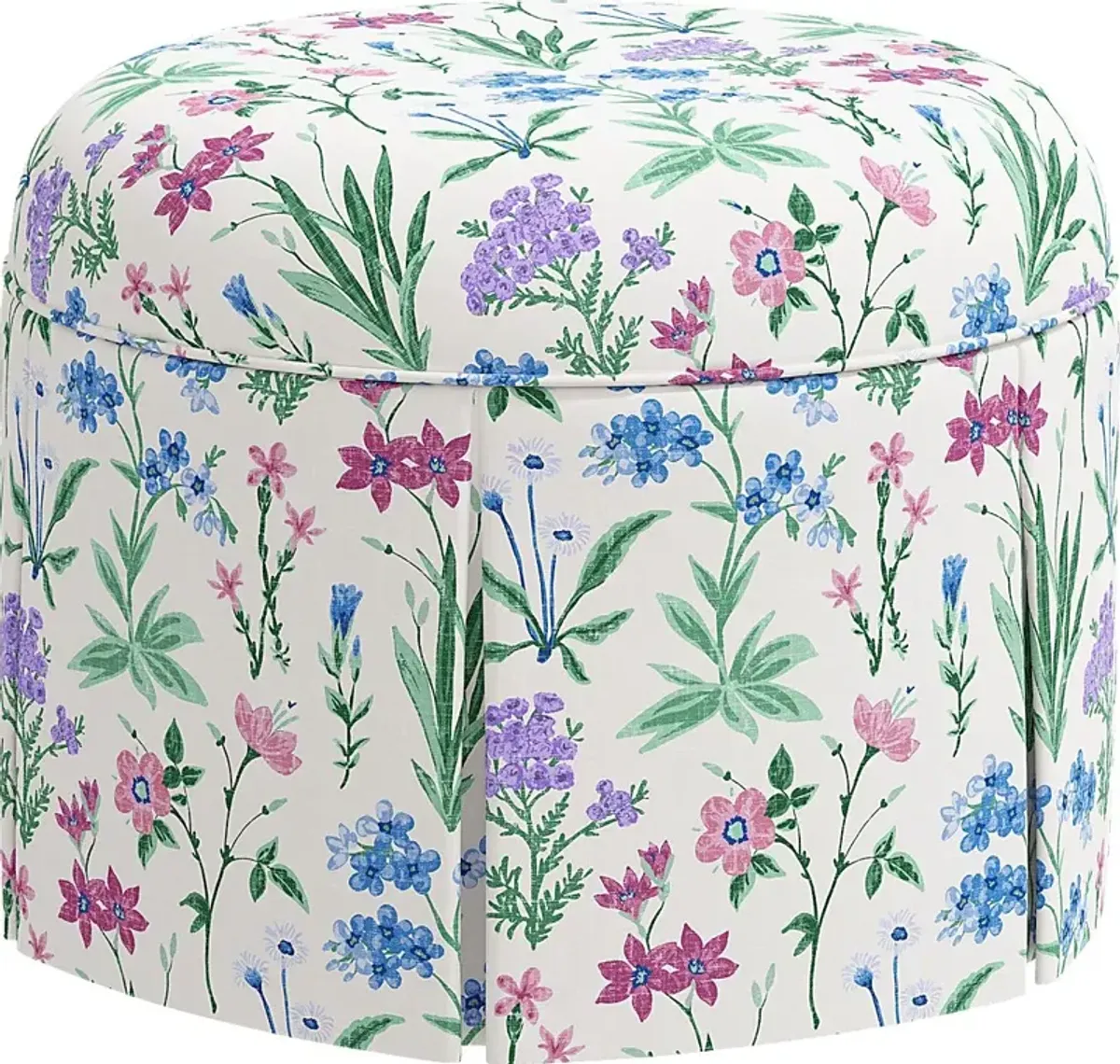 Aquaflor Blue Ottoman