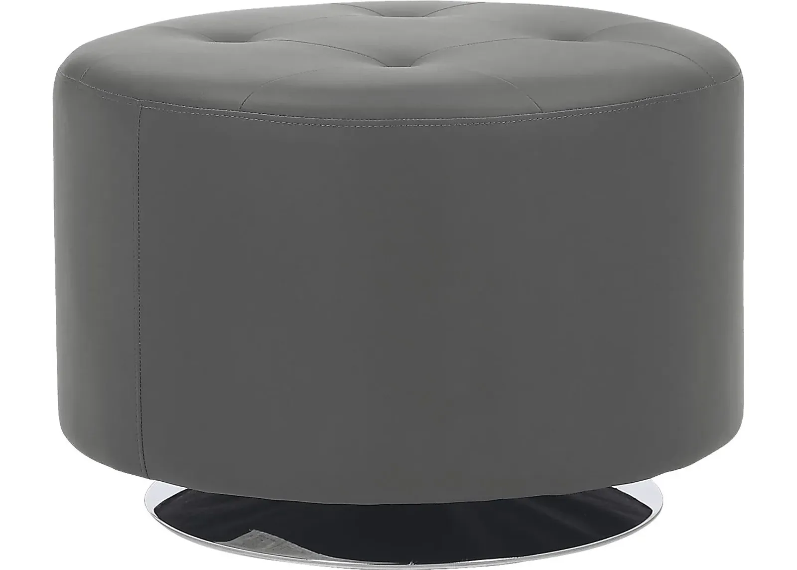 Bekay Gray Ottoman