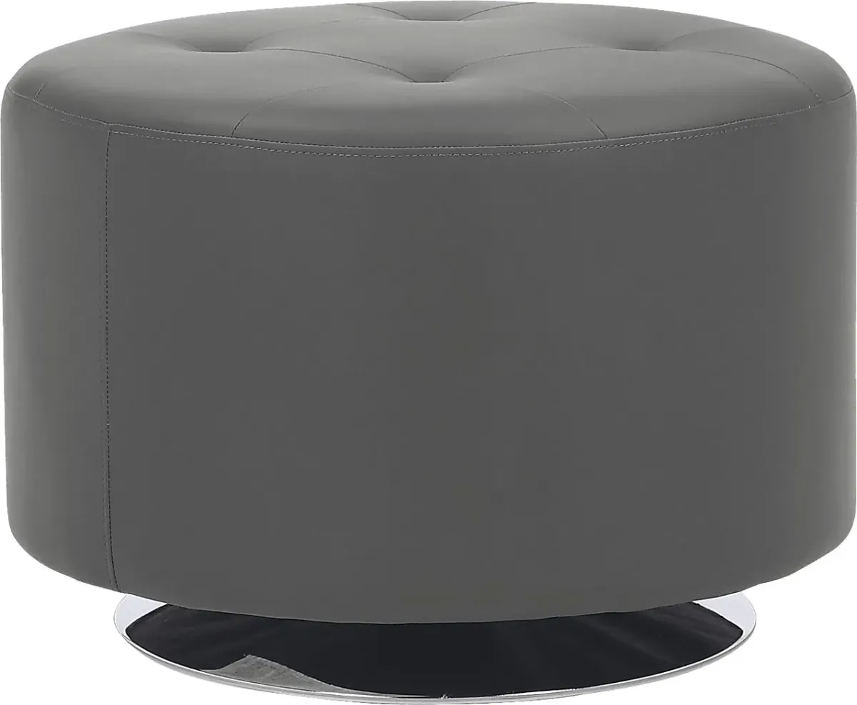 Bekay Gray Ottoman