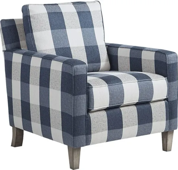Stonehill Blue Accent Chair