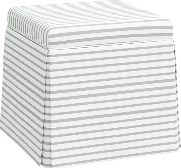 ^_^ 　NOANA ottoman Delphina Navy Ottoman by Rooms To Go | Furniture.com