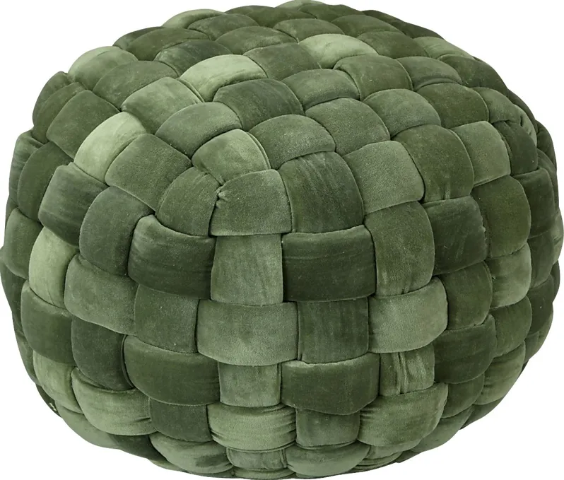 Illion Green  Pouf