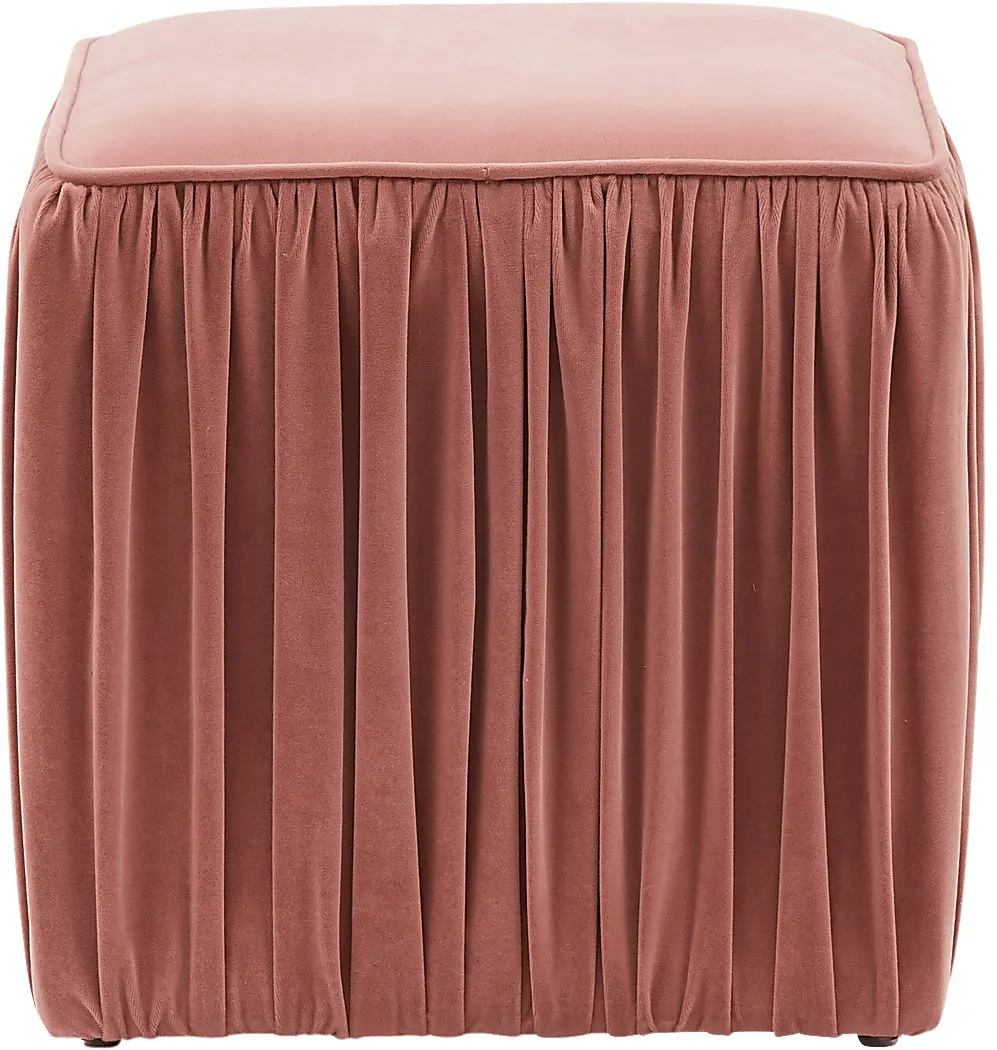 Billecart Mauve Accent Ottoman