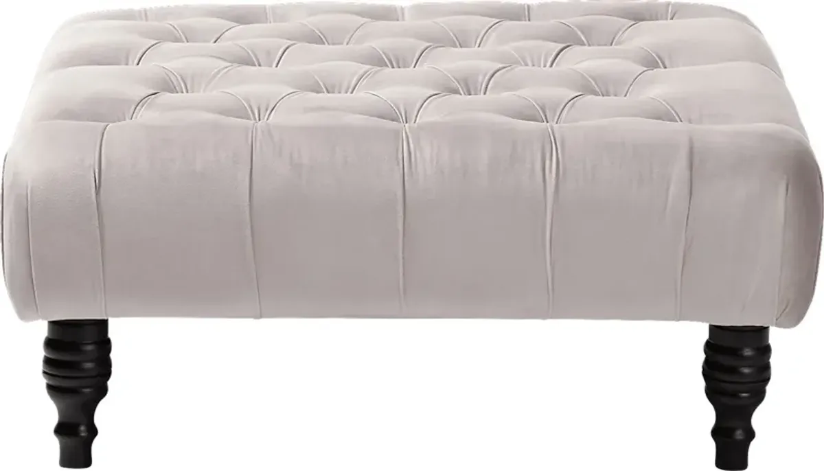 Kilon Gray Cocktail Ottoman