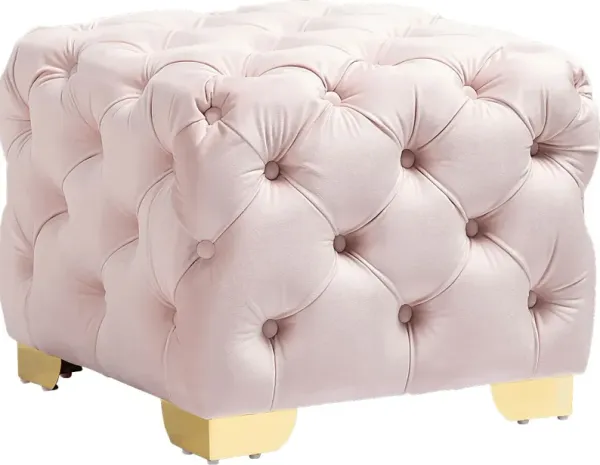 Avocet Pink Ottoman