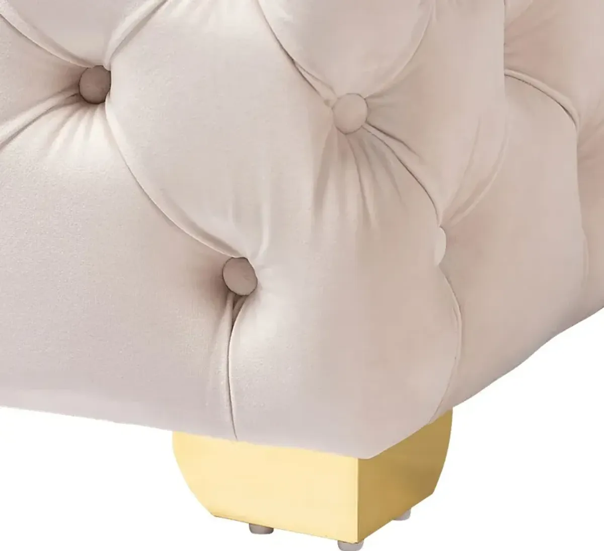 Avocet Beige Ottoman