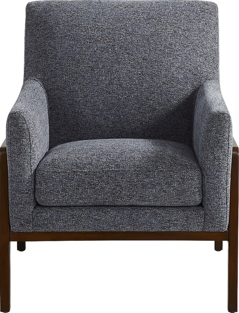 Cassina Court Navy Accent Chair