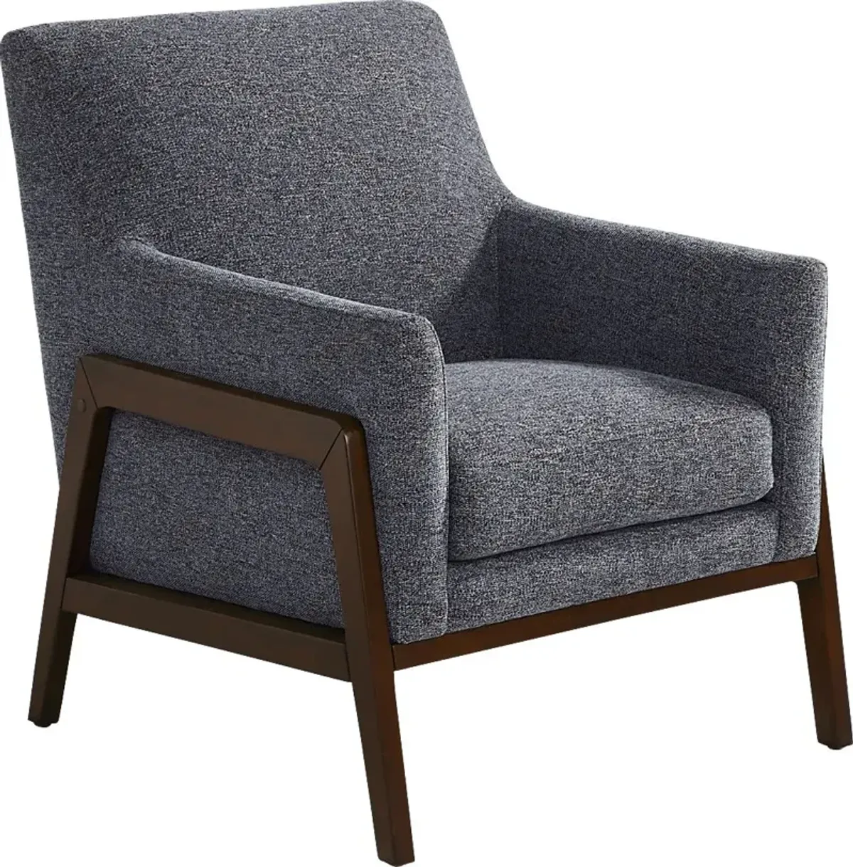 Cassina Court Navy Accent Chair