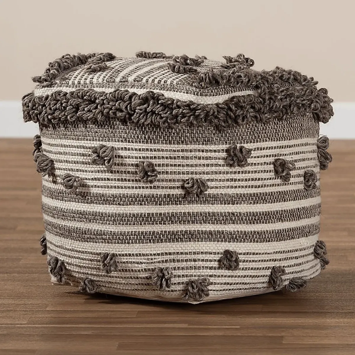 Chessington Brown Pouf