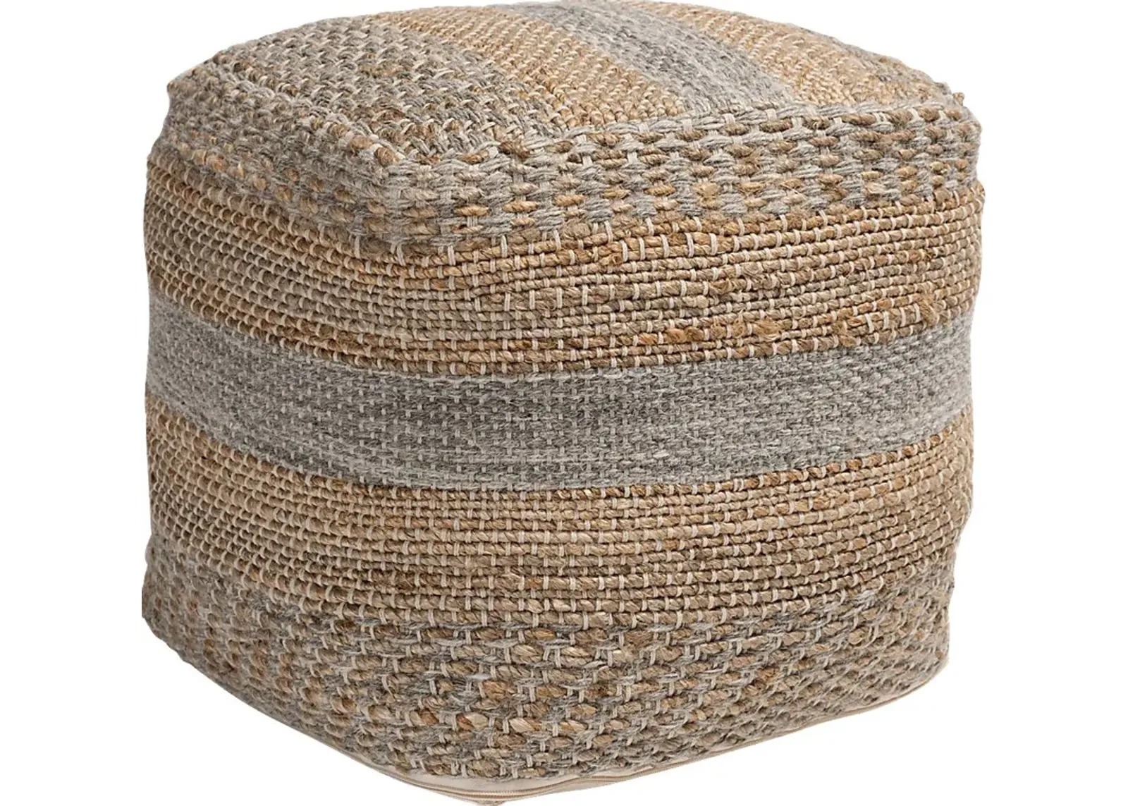 Duxberry Natural Pouf