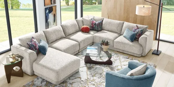 Ash 6 Pc ModularFour