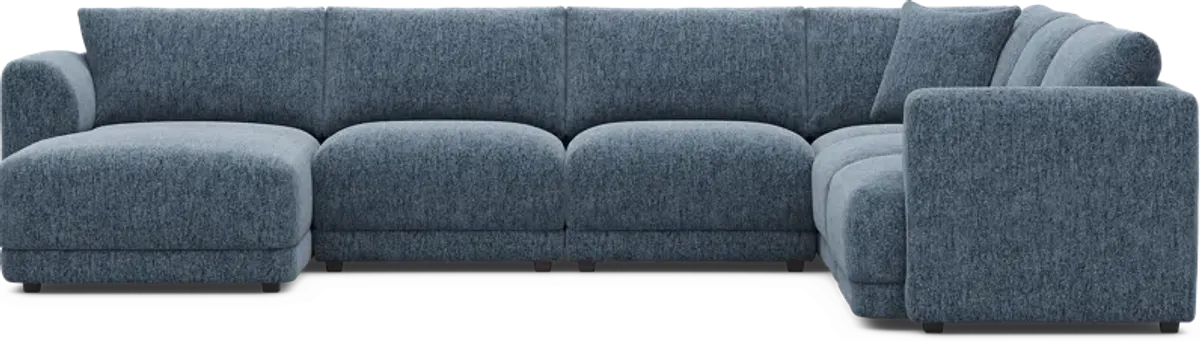 Navy 6 Pc ModularFour