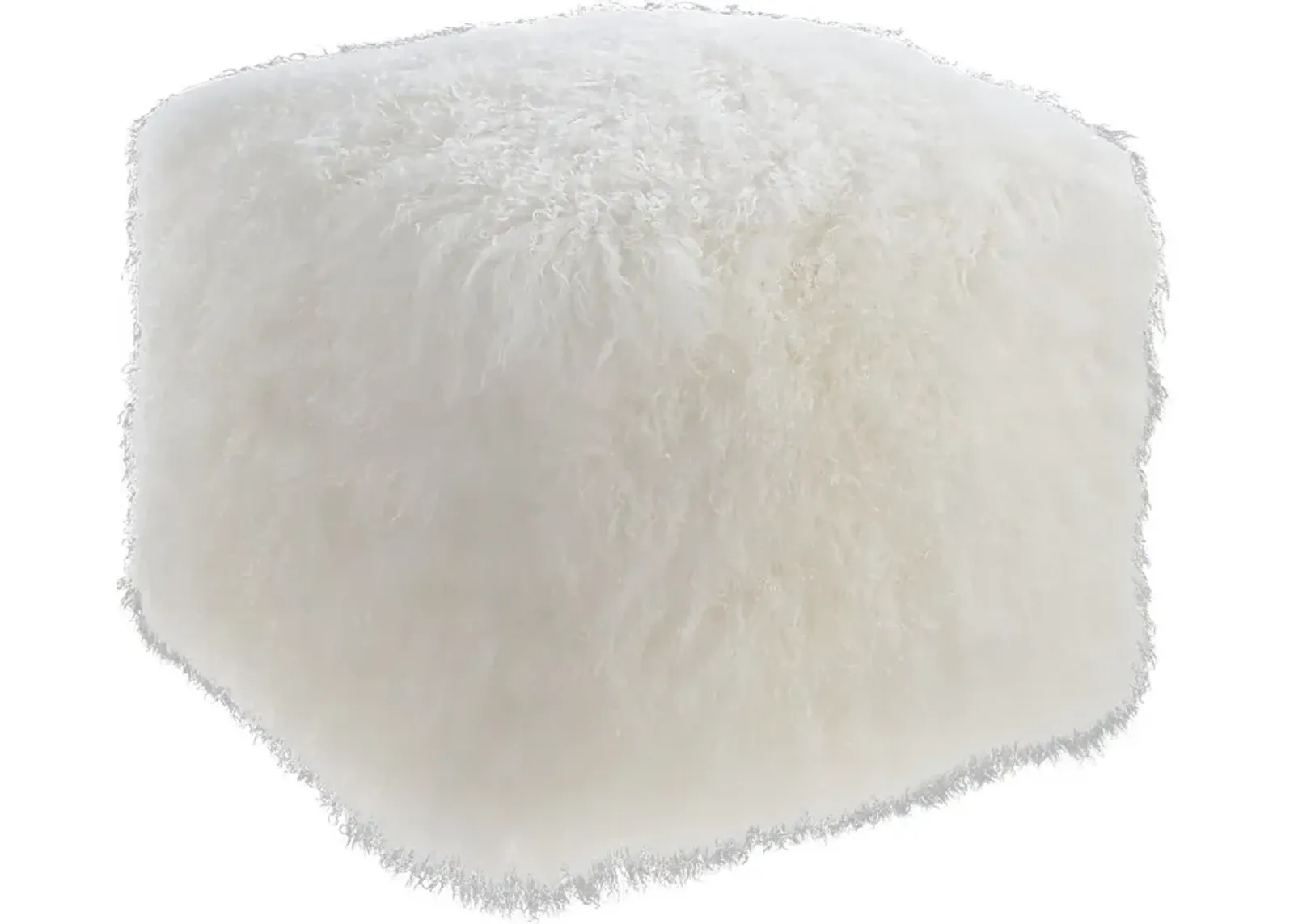 Arusha White Ottoman