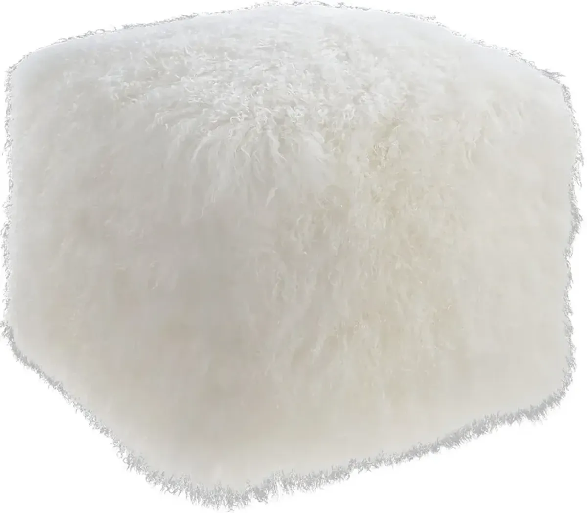 Arusha White Ottoman