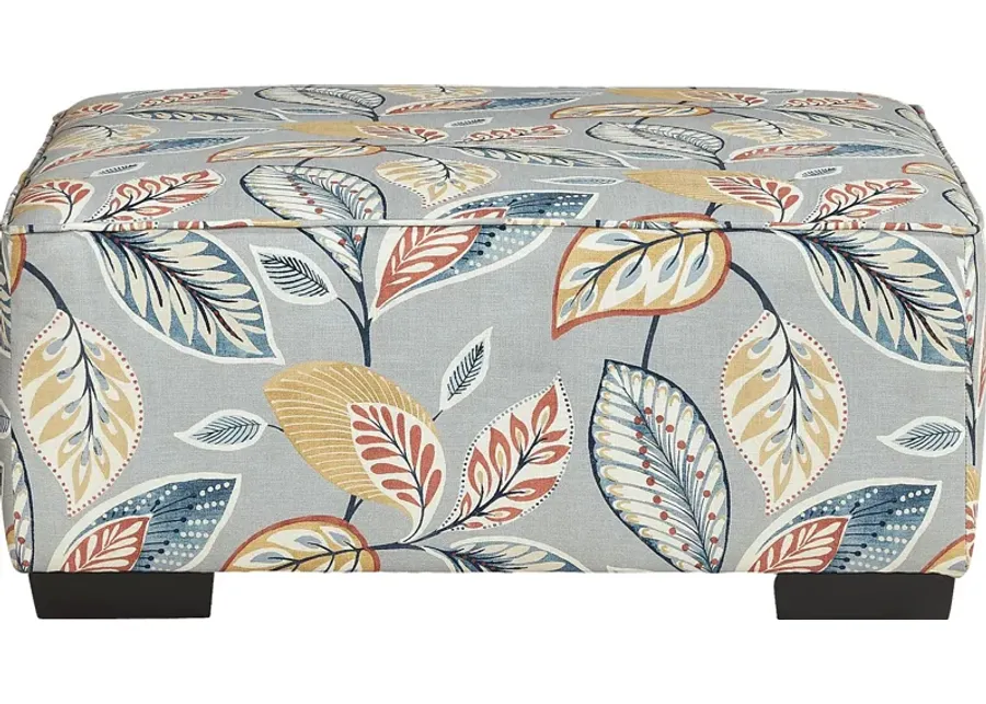 Aegean Place Bluestone Cocktail Ottoman