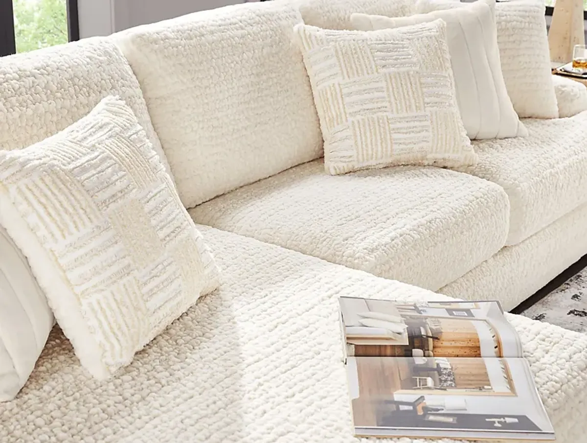 Chandler Ivory 2 Pc Sectional