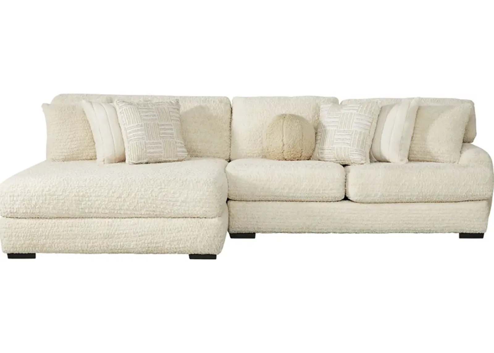 Chandler Ivory 2 Pc Sectional