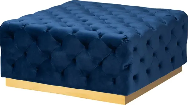 Astro Way Blue Cocktail Ottoman