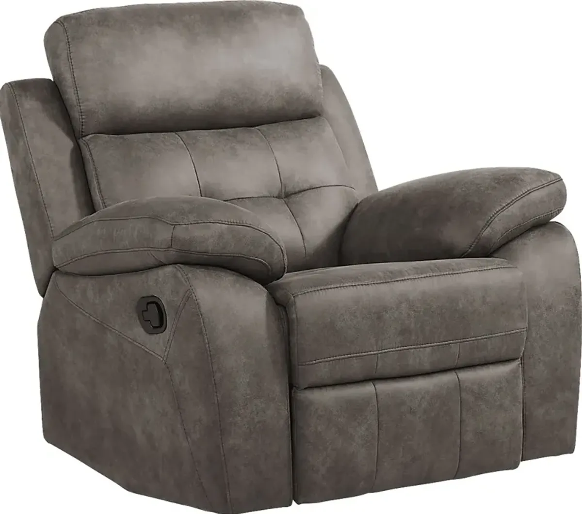 Hanton Heights Slate 3 Pc Living Room with Reclining Sofa