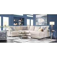 Copley Court Parchment 2 Pc Sectional