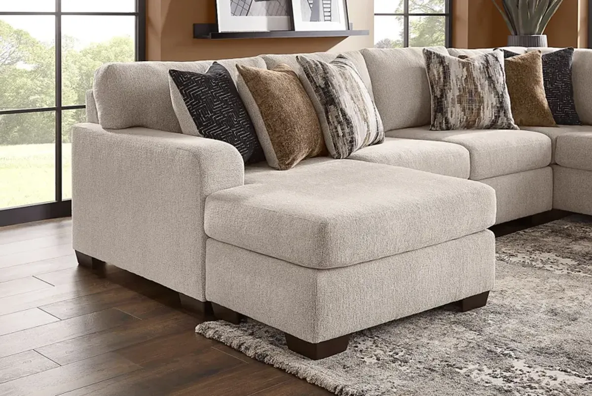 Wildwood Grove Beige 5 Pc Sectional Living Room