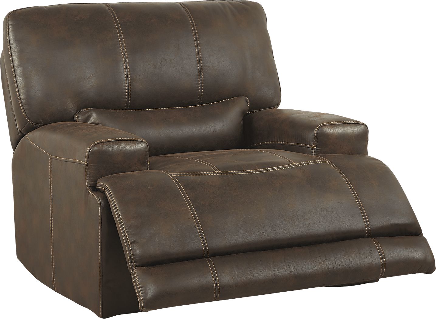 Warrendale Chocolate 4 Pc Power Reclining Sectional Living Room