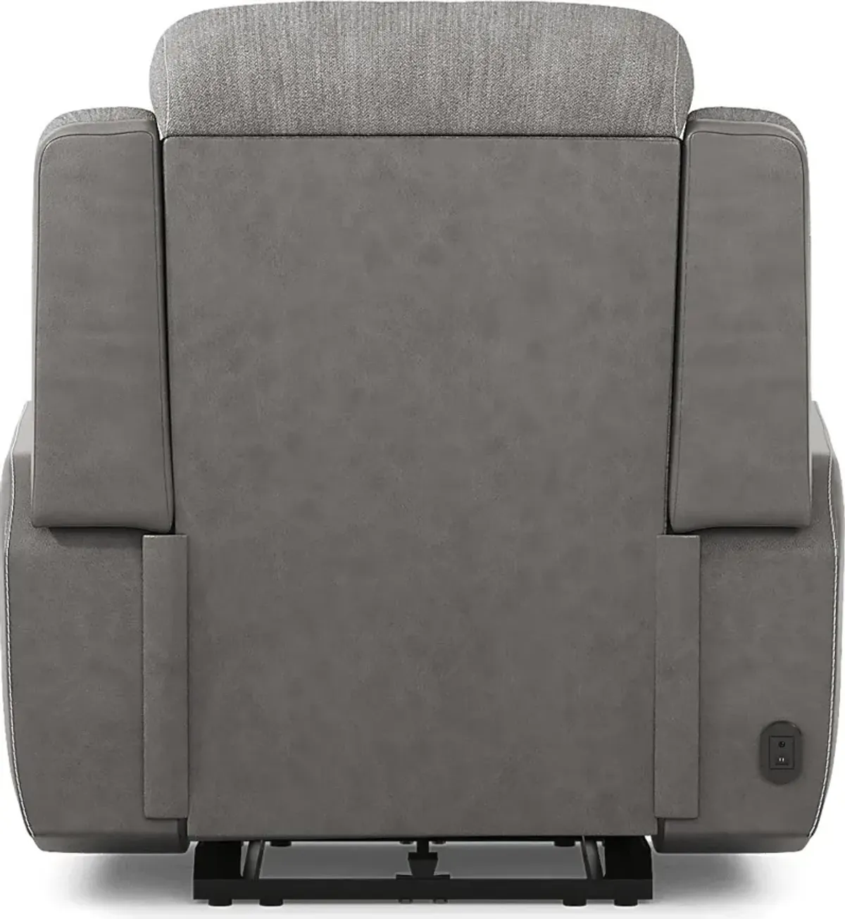 State Street Gray 3 Pc Dual Power Reclining Living Room