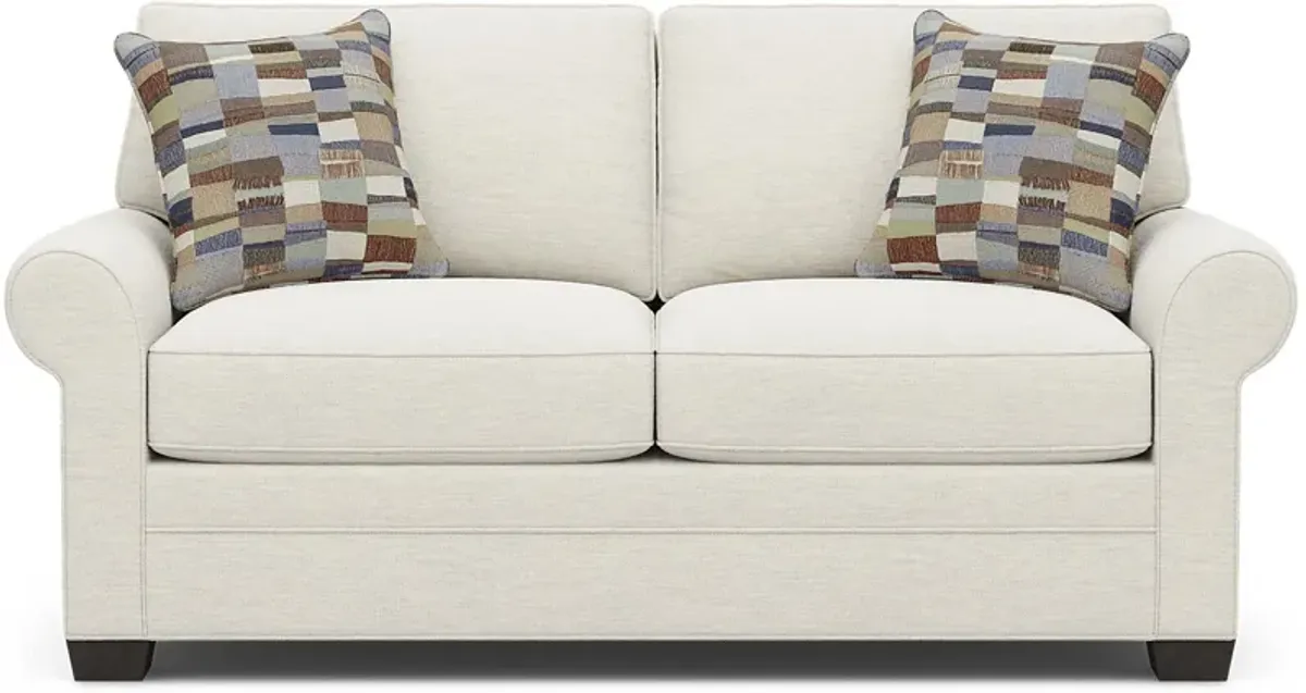 Bellingham Ivory Gel Foam Sleeper Loveseat