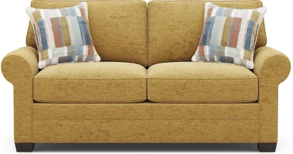 Bellingham Maize Gel Foam Sleeper Loveseat
