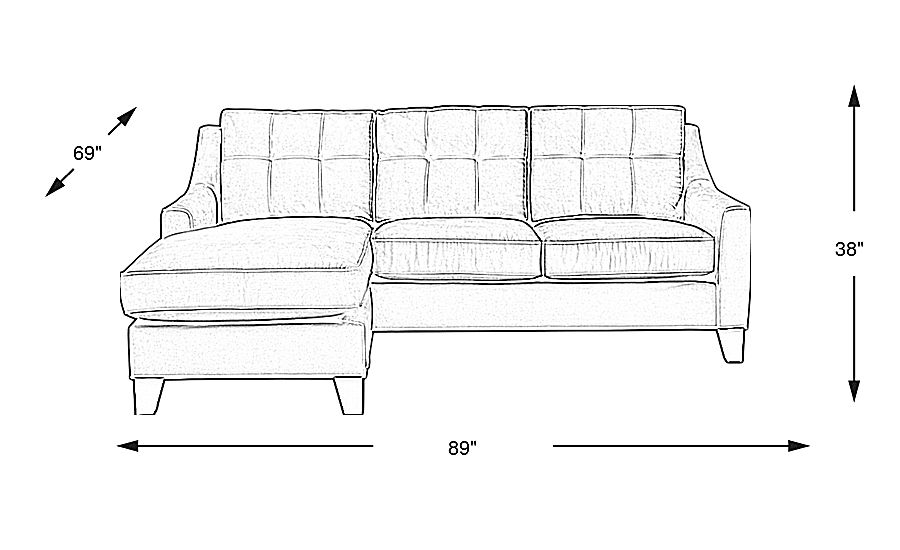 Maddy Place Basil Sofa Chaise