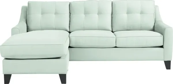 Maddy Place Aqua Sofa Chaise