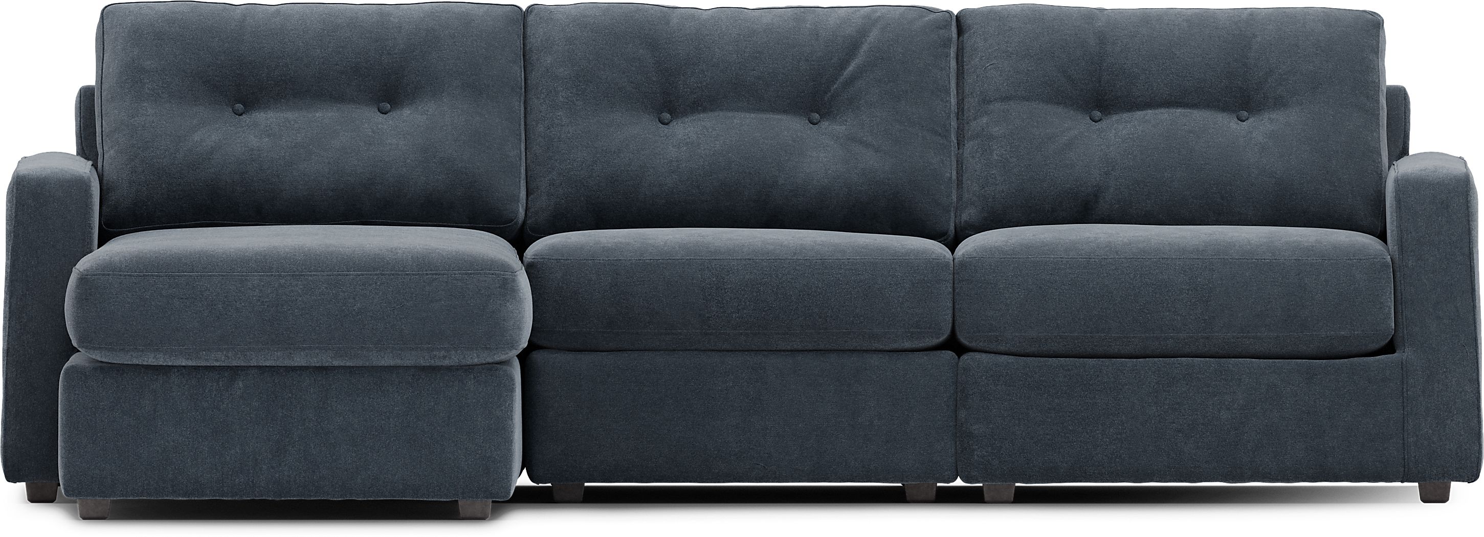 ModularOne Indigo 3 Pc Sectional