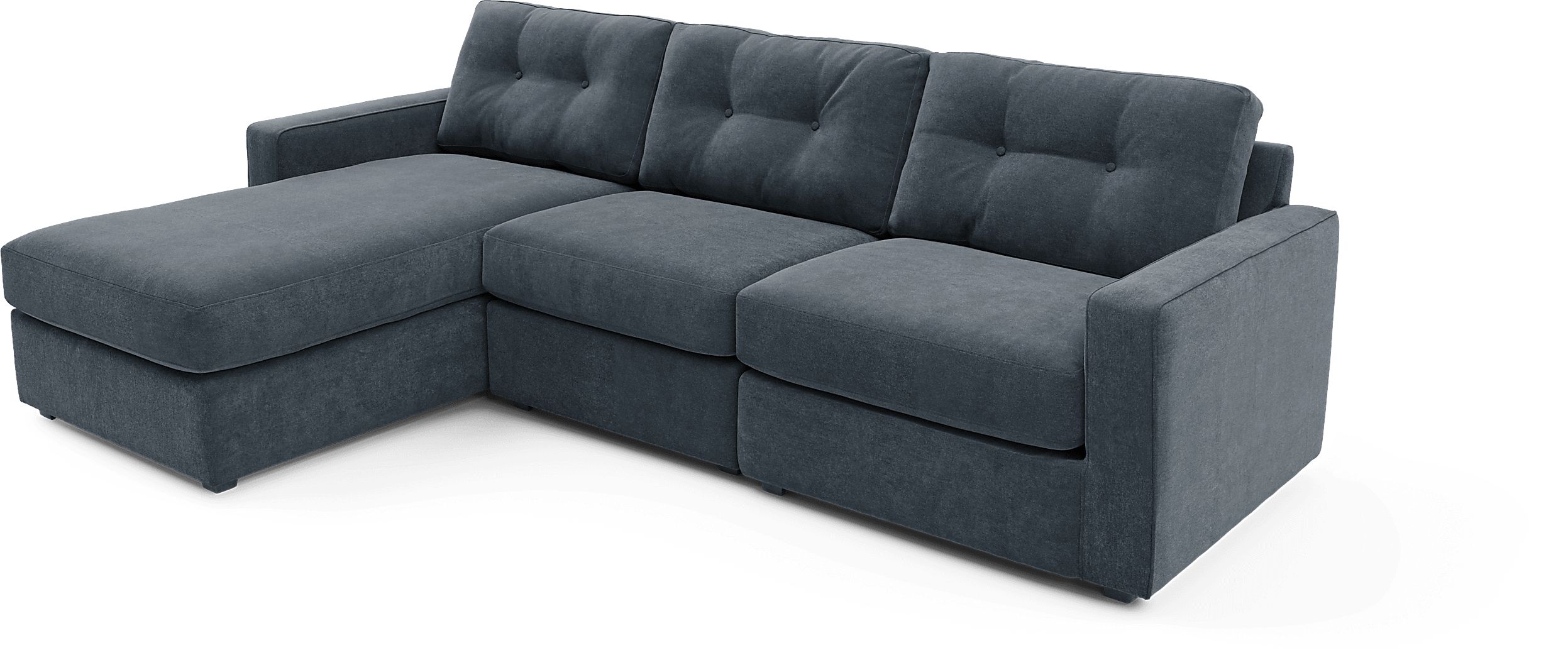 ModularOne Indigo 3 Pc Sectional