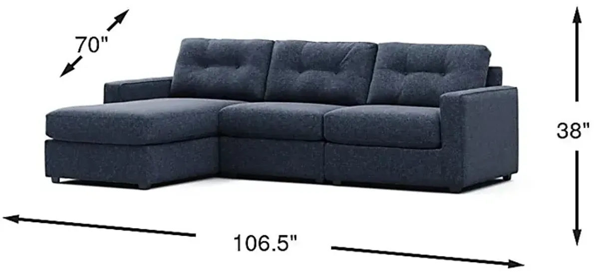 Dark Blue 3 Pc ModularOne