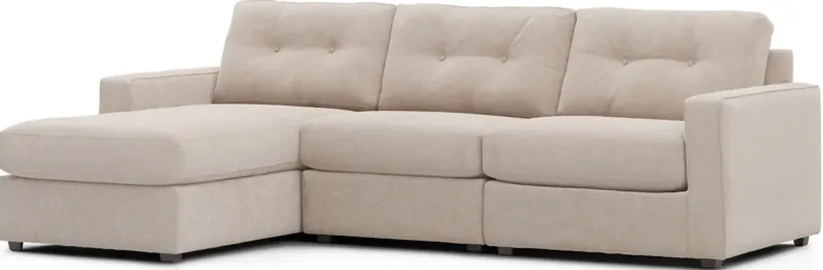 Beige 3 Pc Power Reclining ModularOne