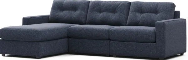 Dark Blue 3 Pc Power Reclining ModularOne