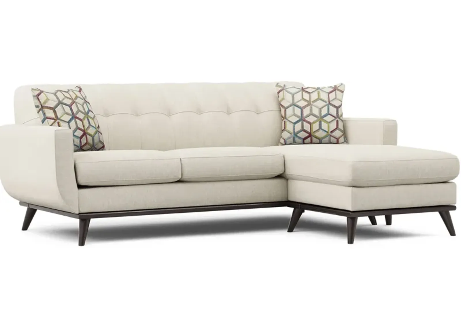 East Side Sand Chaise Sofa